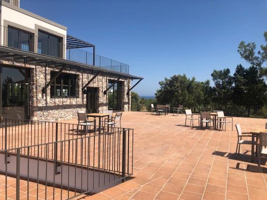 Gym med takterass, Gym with roof terrace